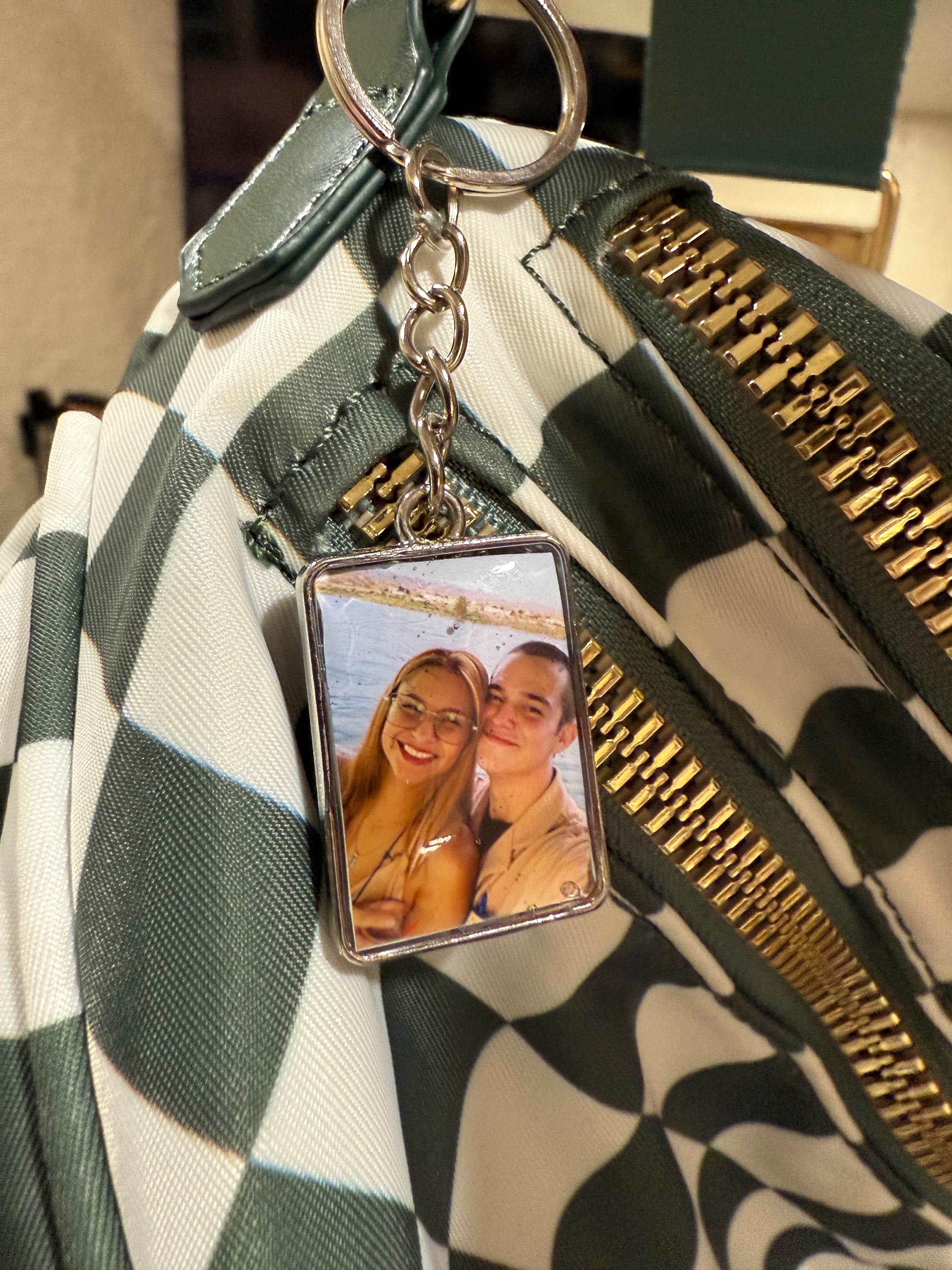 Double-Sided Photo Keychain • Custom Picture Keychain • Personalized Gift • UV Resin Keychain • Memorial Photo Charm • Pet Photo Keychain